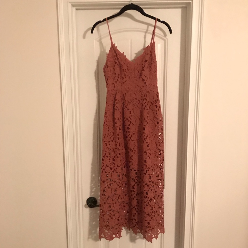 Lace Midi Dress